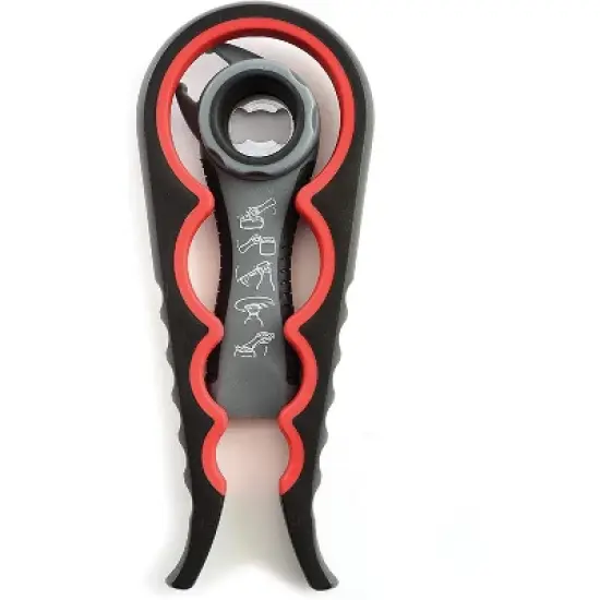 Norpro Jar Lid Gripper Opener and 5-in-1 Pop Can / Beer Bottle Opener Combo image {1}