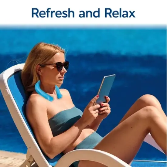 As Seen on TV Arctic Air Neck Chill Portable Fan image {5}