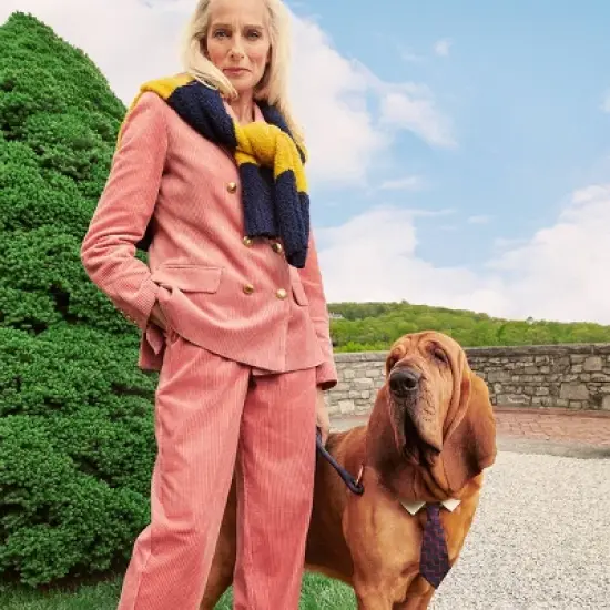 Women's Corduroy Double Breasted Blazer - Rowing Blazers x Target image {4}