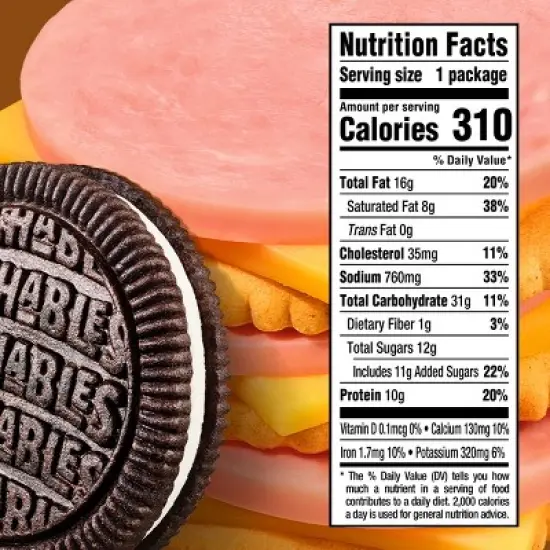 Lunchables Ham & American Cheese - 3.2oz image {1}