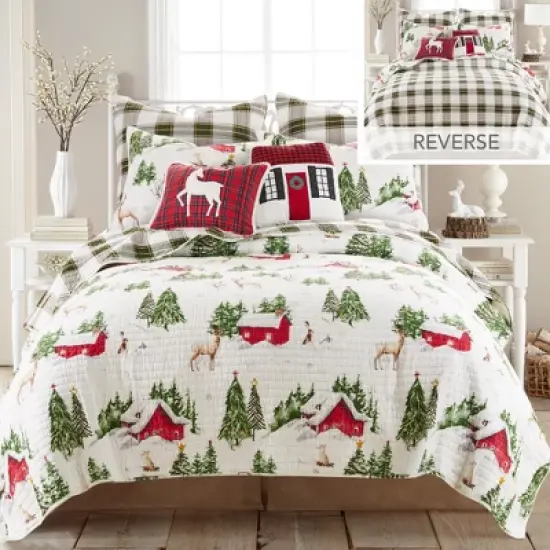 Tatum Pines Holiday Home Pillow 14x13 image {2}