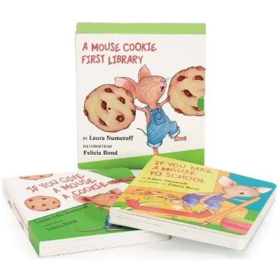 A Mouse Cookie First Library - (If You Give...) by  Laura Joffe Numeroff (Paperback) image {1}