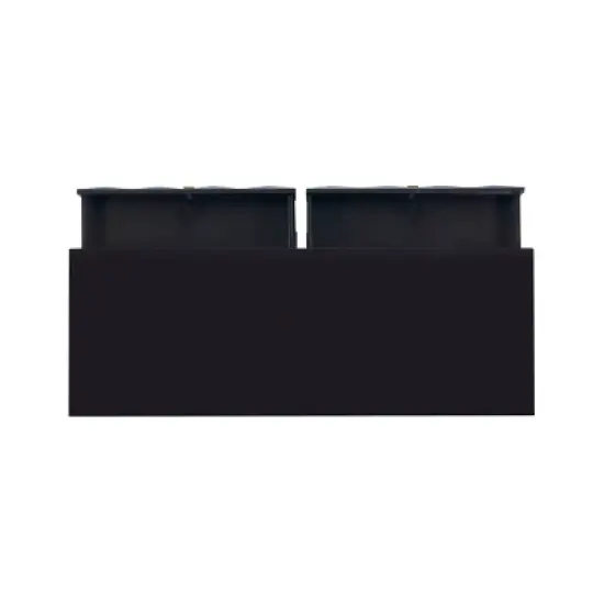 6 Drawer Geo Textured Dresser - Linon image {7}