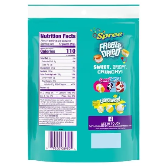Ferrara Spree Freeze Dried Candy - 4oz image {1}