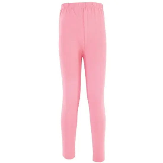 Touched by Nature Baby, Toddler, Big Kids and Youth Girl Organic Cotton Leggings 4pk, Pink Bows image {2}