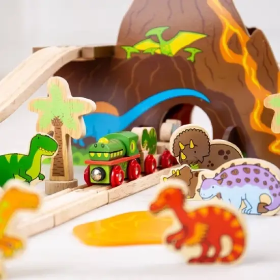 Bigjigs Dinosaur Train Set image {3}