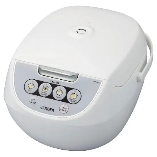 Tiger 5.5 Cup Electric Rice Cooker/Multi-Cooker White image {2}