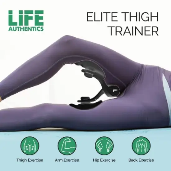 Life Authentics  Elite Thigh Trainer For Thigh, Arm, Kegel, Hip, Back Exercise Home Exercise image {2}