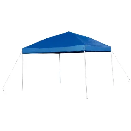 Flash Furniture 10'x10' Pop Up Event Canopy Tent with Carry Bag and Folding Bench Set - Portable Tailgate, Camping, Event Set image {9}