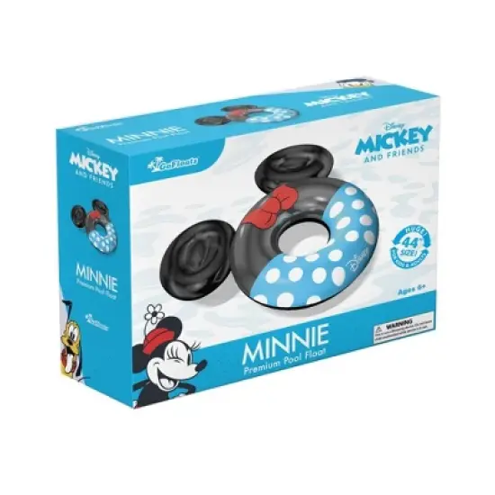 GoSports Disney Minnie Mouse Pool Float Party Tube image {5}