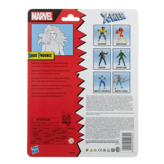 Marvel Legends Series The Uncanny X-Men Dark Phoenix Action Figure image {6}