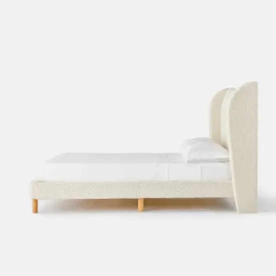 Kessler Bed in Cream Faux Shearling - Threshold&trade; designed with Studio McGee image {3}