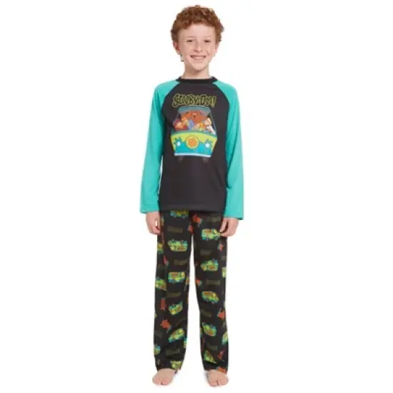 Scooby-Doo Scooby Doo Pullover Pajama Shirt and Pants Sleep Set Little Kid to Big Kid image {1}
