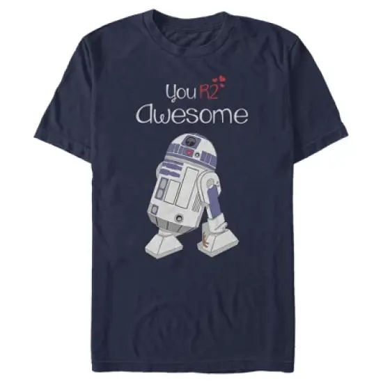 Men's Star Wars Valentine's Day You R2 Awesome T-Shirt image {4}