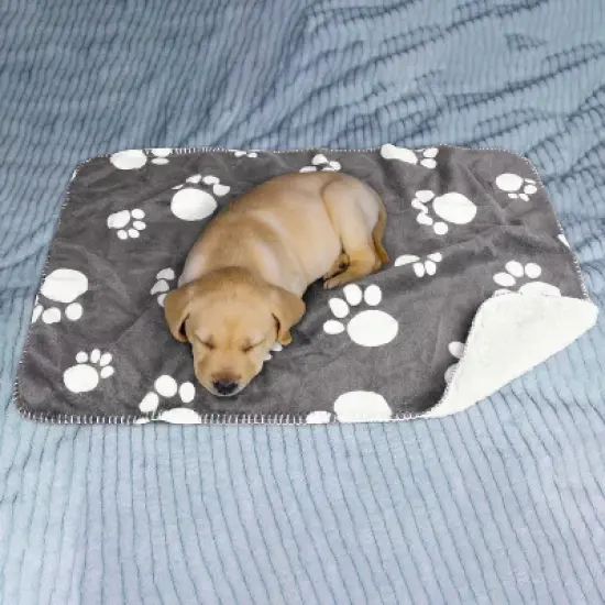 Kritter Planet Waterproof Blanket for Dogs Cats, Washable Furniture Protector Reversible Fleece Couch Cover, Ideal for Indoor Outdoor Use image {1}