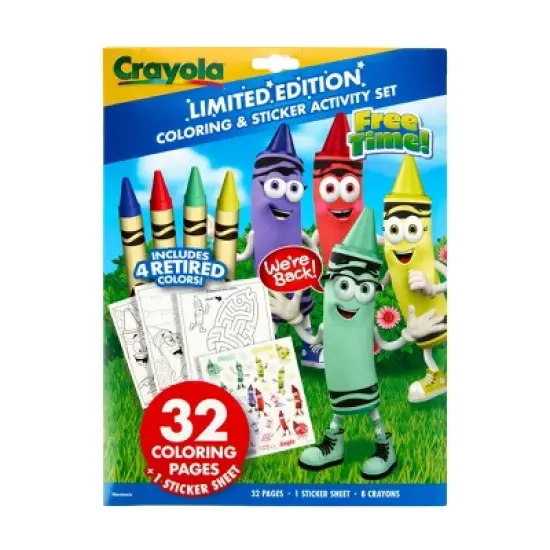 Crayola Limited Edition Coloring Book and Activity Pad 32 Pages Age 3+ Non-Toxic image {5}