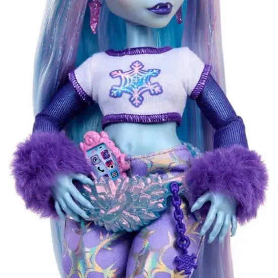 Monster High Abbey Bominable Yeti Fashion Doll with Accessories image {3}