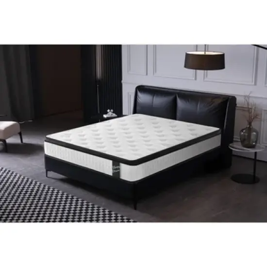 PAGED 7-Zoned Cool Memory Foam Mattress 12 Inch Twin Size Mattress with Breathable Soft Knitted Fabric for Bedroom image {8}
