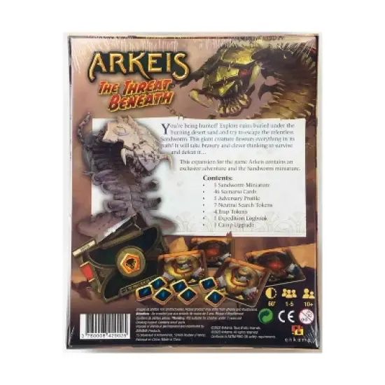 Arkeis - The Threat Beneath Board Game image {1}