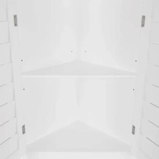 Brookfield Tall Corner Cabinet White - RiverRidge Home image {8}