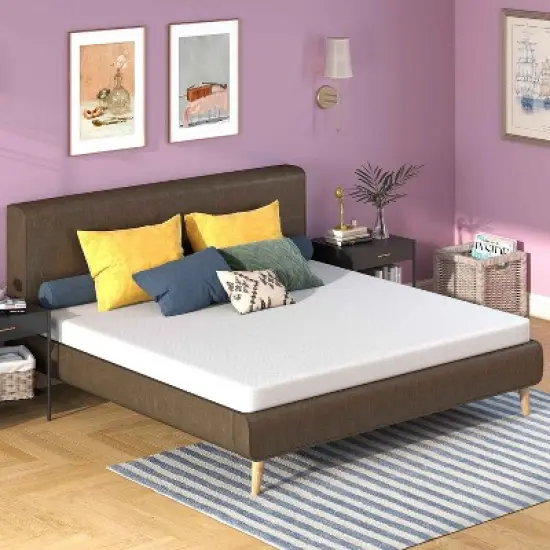 BestMassage 5 Inch Mattress Bamboo Charcoal Memory Foam Mattress Medium Firm Mattress CertiPUR-US Certified image {7}