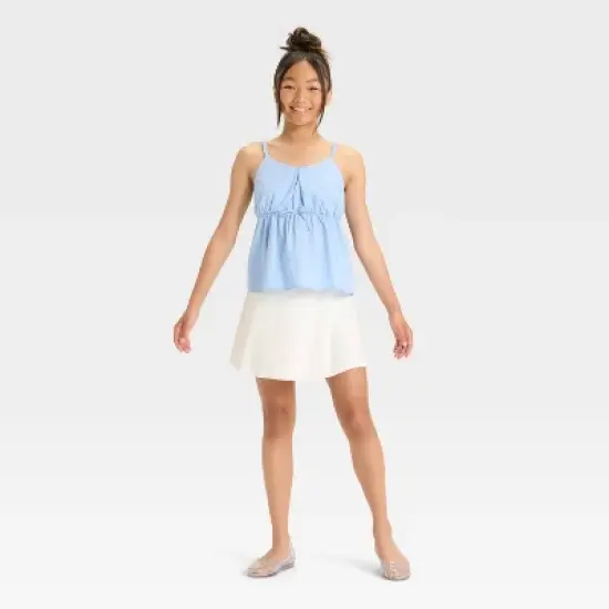 Girls' Babydoll Woven Cami - art class&trade; image {2}