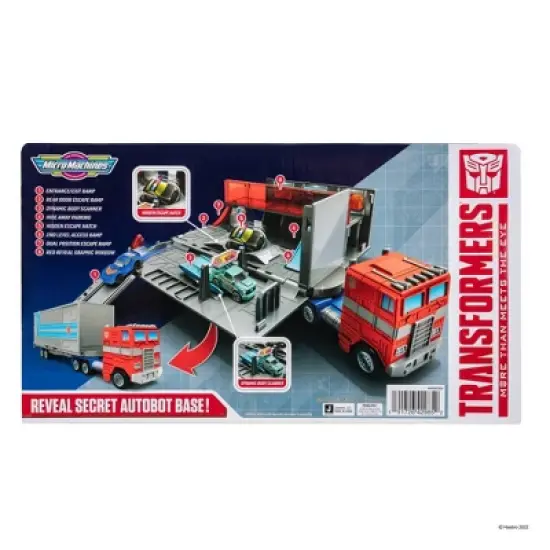 Micro Machines Optimus Prime Transformers Hauler Playset image {10}
