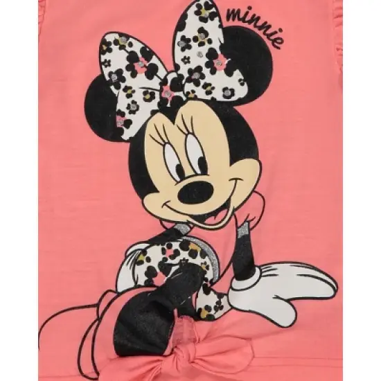 Disney Minnie Mouse Baby Girls T-Shirt and Leggings Outfit Set Infant  image {6}