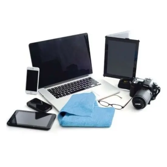 Norpro 3pc Washable Reusable Microfiber No Scratch Cleaning Cloths Towel Set image {2}