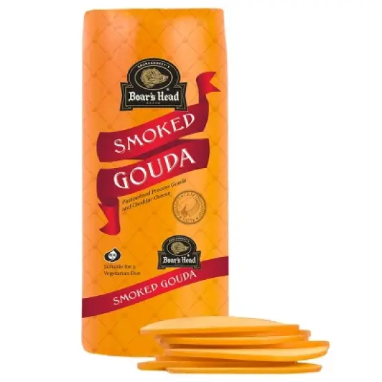 Boar's Head Smoked Gouda Cheese - 3lbs - priced per lb image {3}