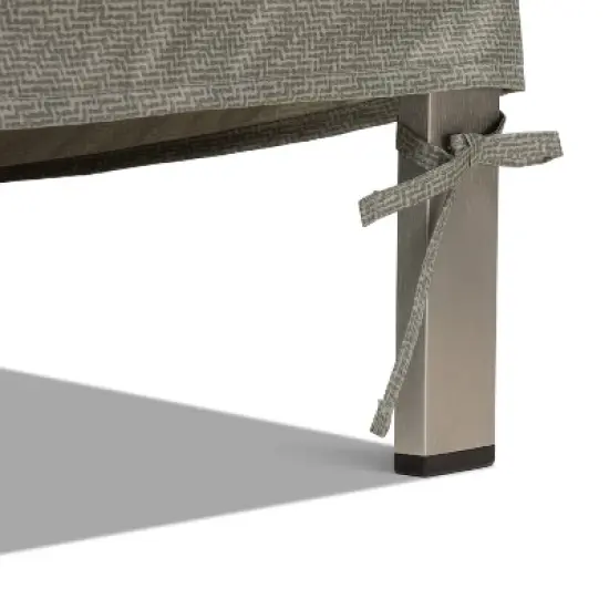 90" Outdoor Square Table & Chair Cover with Integrated Duck Dome - Duck Covers image {3}