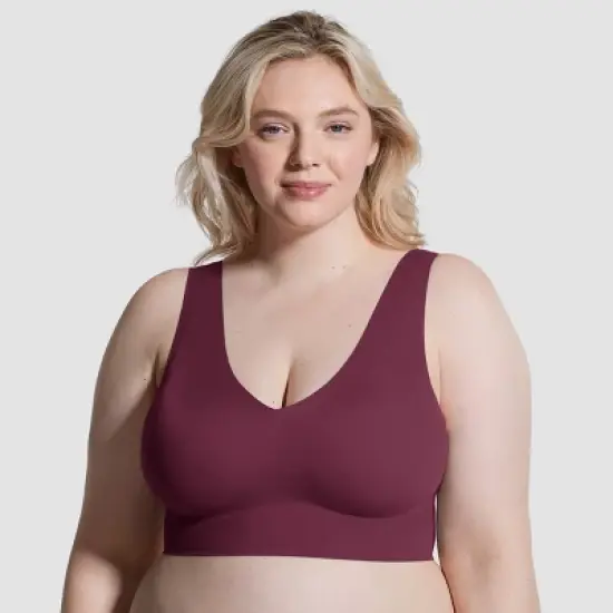 True & Co. True Everybody Women's V-Neck Bra image {9}
