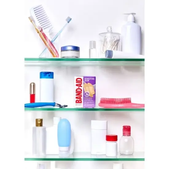 Band-Aid Sensitive Skin Adhesive Bandages - 20ct image {6}