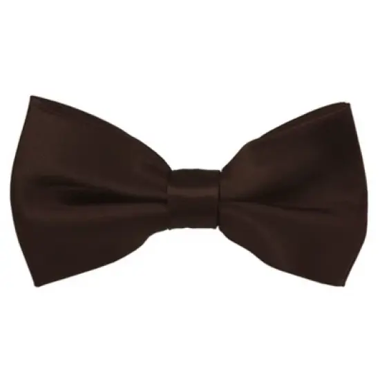 Men's Solid Color 2.5 W And 4.5 L Inch Pre-Tied adjustable Bow Ties image {37}
