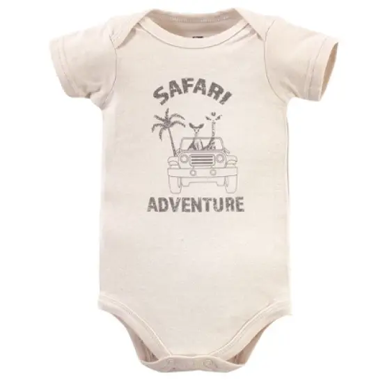 Hudson Baby Infant Boy Cotton Bodysuits, Vintage Safari image {6}