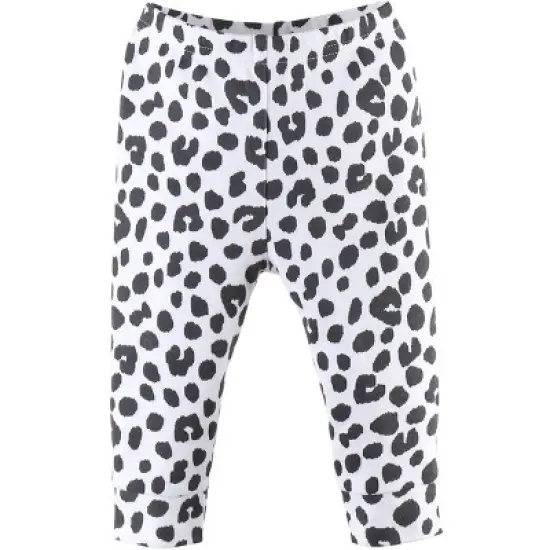 The Peanutshell 5-Pack Baby Pants, Polka Dots and Floral Print image {3}