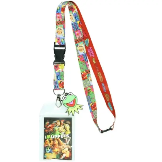 The Muppets Cast Character Design Lanyard with ID Badge Holder and Charm image {5}