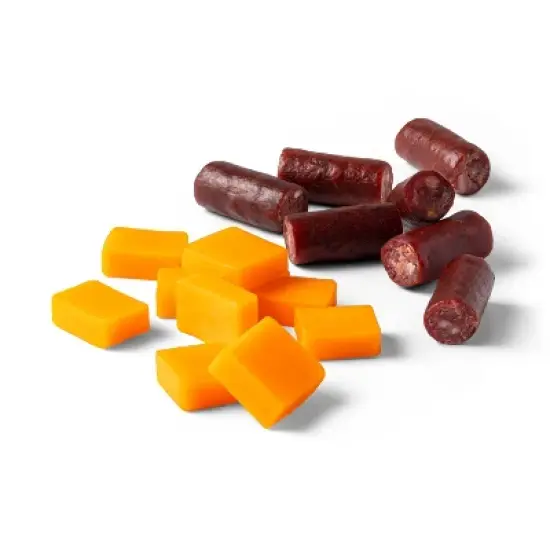 Cheddar Cheese & Beef Sausage Protein Pack Quick Bite - 4.5oz/3ct - Good & Gather&trade; image {2}