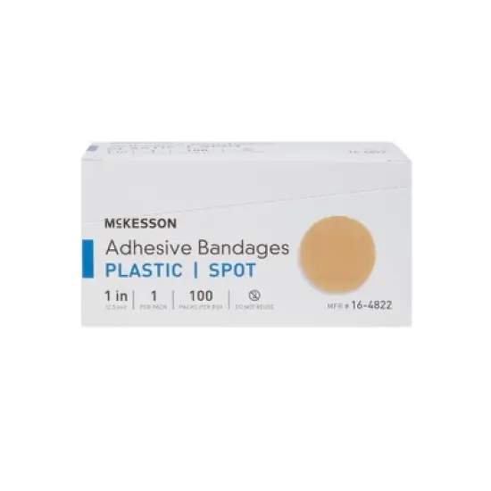 McKesson Spot Adhesive Bandages, Flexible Plastic image {4}