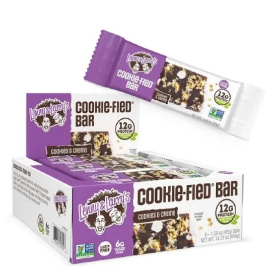 Lenny & Larry's The Complete Cookie-fied Bar  - Cookies & Creme image {6}