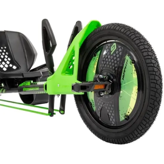 Huffy 16" Green Machine Drift Trike - Adjustable Seat Age 5+ - Green image {11}