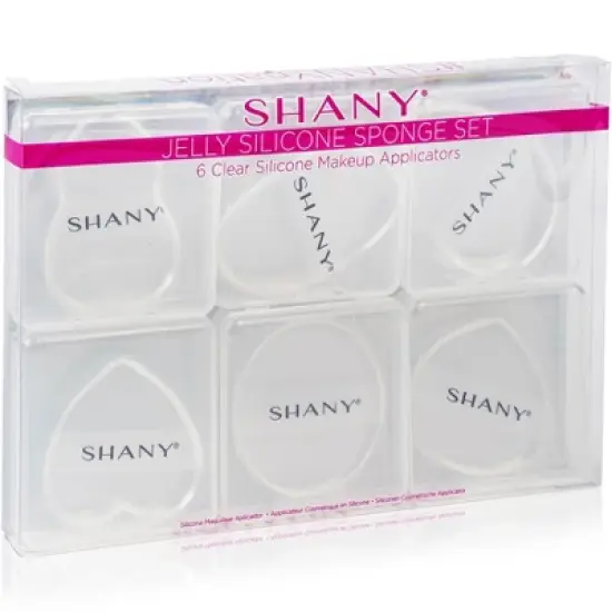 SHANY Stay Jelly Silicone Makeup Blender Sponge Set  - 6 pieces image {5}