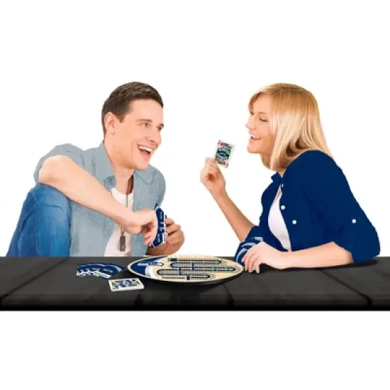 MasterPieces Officially Licensed  NFL Seattle Seahawks Wooden Cribbage Game for Adults image {4}