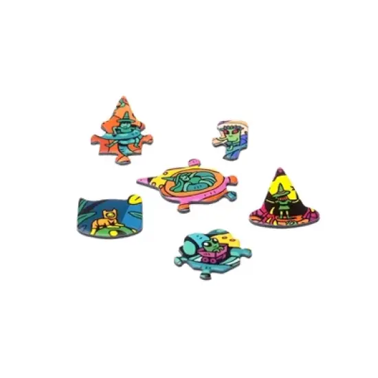 Magic Puzzle Company The Drippy Trip Jigsaw Puzzle - 1000pc: Paper Collage for Memory & Motor Skills Development image {6}