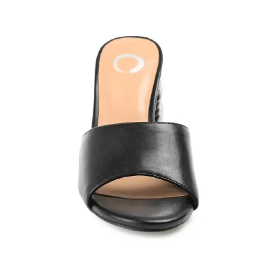 Journee Collection Womens Leslee Tru Comfort Foam Layered Block Heel Sandals image {5}