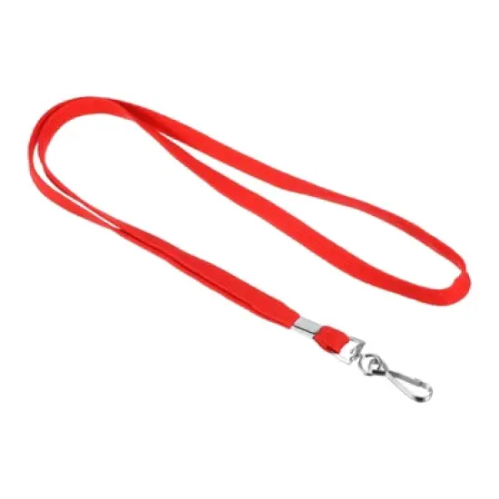 Unique Bargains Polyester Wear-resistant Lightweight ID Card Neck Lanyards with Hook 10 Pcs image {6}