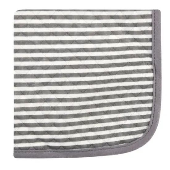 Hudson Baby Infant Boy Quilted Cotton Washcloths, Boy Forest, One Size image {6}