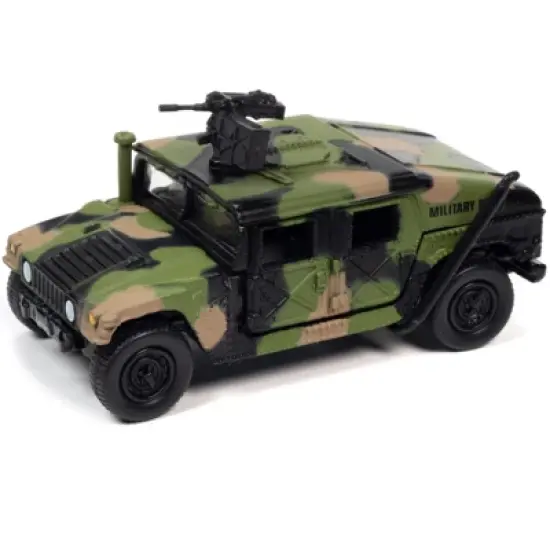 Humvee 4-CT Armored Fastback M1025 HMMWV Armament Carrier Camouflage Ltd Ed 4280 pcs 1/64 Diecast Model Car by Johnny Lightning image {1}