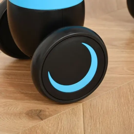 Qaba Baby Balance Bike for 18-36 Months, Toddler No Pedal Ride-on Walking Bike with 4 Wheels Gifts for Boys Girls image {4}