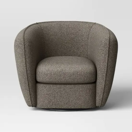 Swivel Accent Chair Tan - Threshold&trade; image {2}